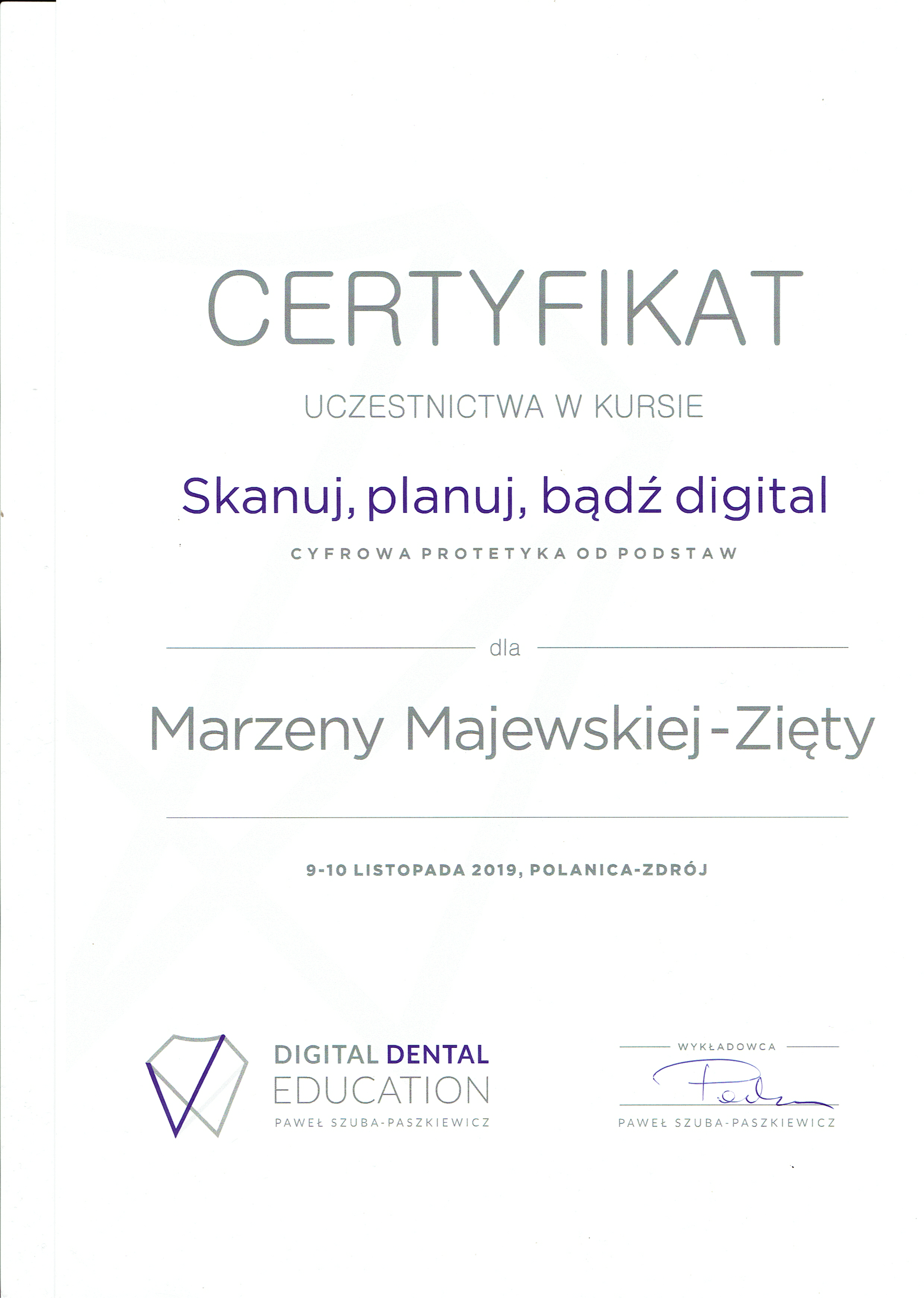 Certyfikat 12